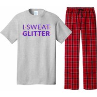 I Sweat Glitter Pajama Set