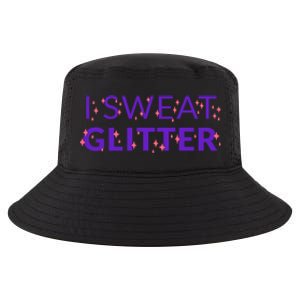 I Sweat Glitter Cool Comfort Performance Bucket Hat