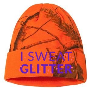 I Sweat Glitter Kati Licensed 12" Camo Beanie