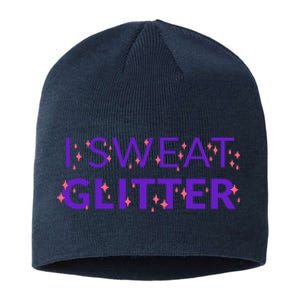 I Sweat Glitter Sustainable Beanie