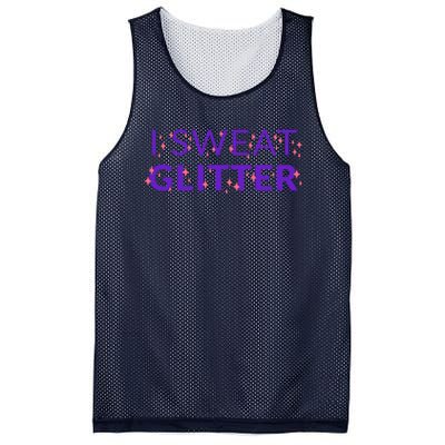 I Sweat Glitter Mesh Reversible Basketball Jersey Tank