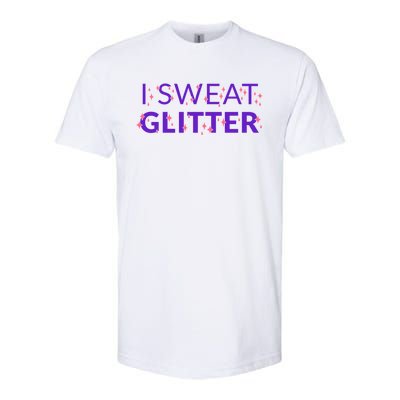 I Sweat Glitter Softstyle® CVC T-Shirt