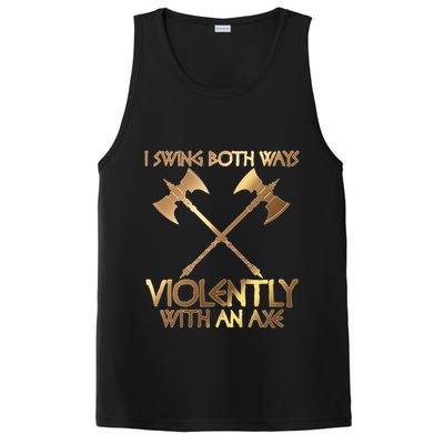 I Swing Both Ways Violently With An Axe PosiCharge Competitor Tank