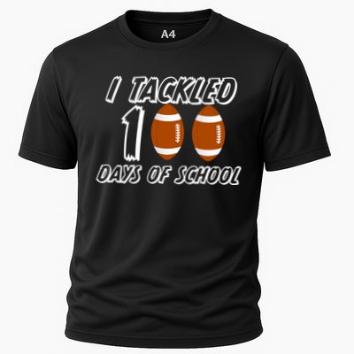 I Tackled 100 Days Of school Performance Shirt