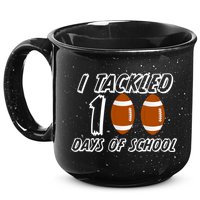 I Tackled 100 Days Of school 15oz Campfire Ceramic Mug
