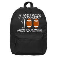 I Tackled 100 Days Of school 16 in Basic Backpack