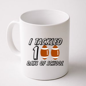 I Tackled 100 Days Of school Coffee Mug