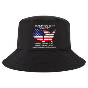 I Take Pride In My Country USA Cool Comfort Performance Bucket Hat