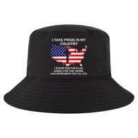 I Take Pride In My Country USA Cool Comfort Performance Bucket Hat