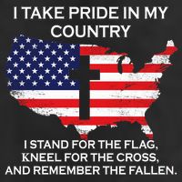 I Take Pride In My Country USA Cool Comfort Performance Bucket Hat