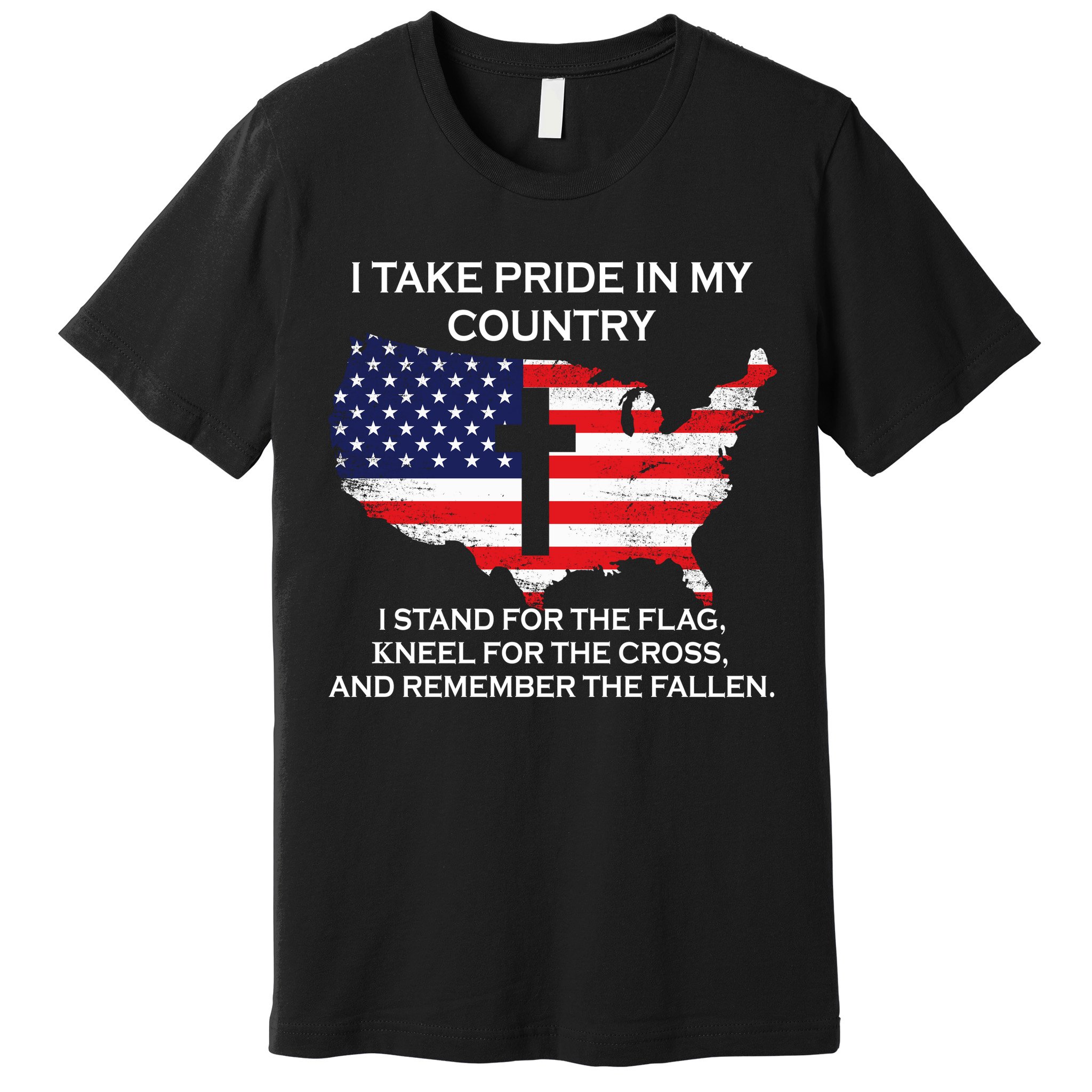 I Take Pride In My Country USA Premium T-Shirt