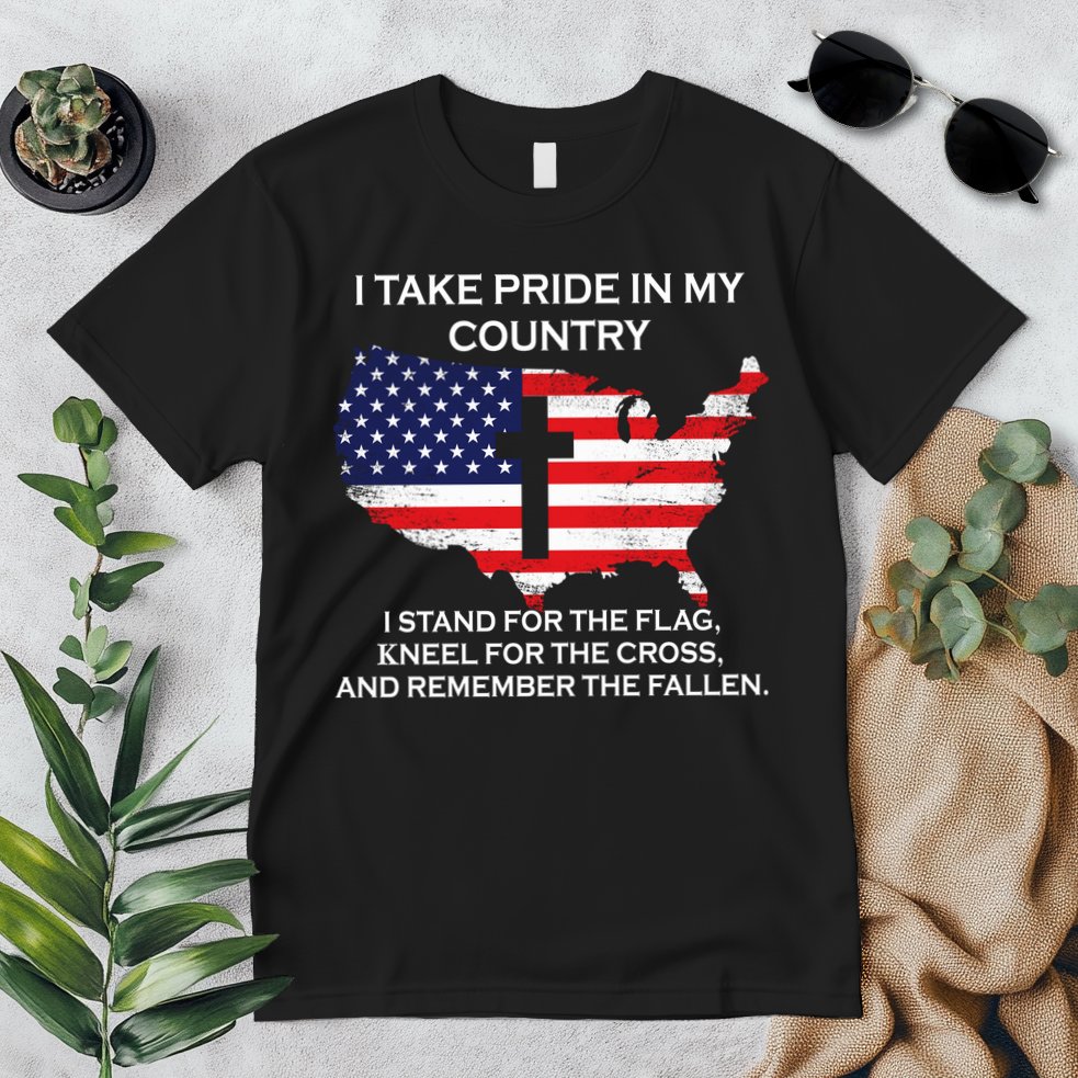 I Take Pride In My Country USA Premium T-Shirt