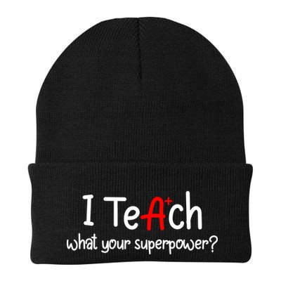 I Teach A+ Students What your Superpower? Beanie