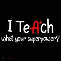 I Teach A+ Students What your Superpower? Zip Tote Bag