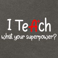 I Teach A+ Students What your Superpower? Cotton Canvas Backpack