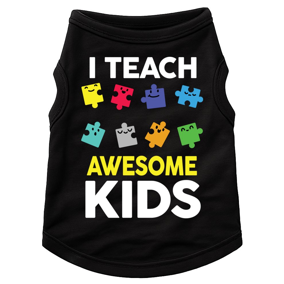 I Teach Awesome Kids Doggie Tank