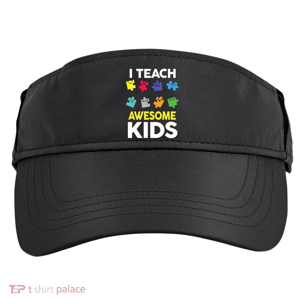 I Teach Awesome Kids Adult Drive Performance Visor