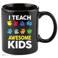 I Teach Awesome Kids 11oz C Handle Ceramic Mug
