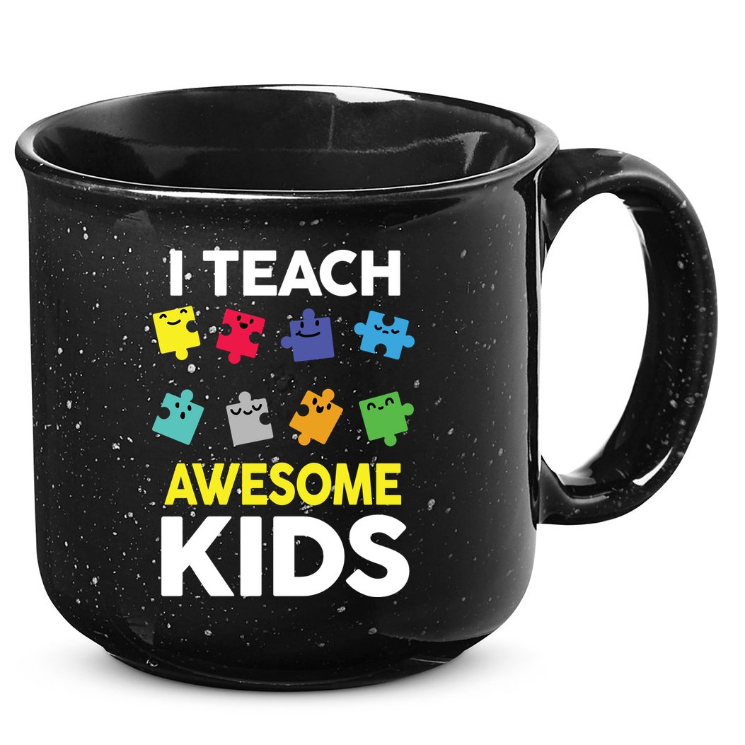 I Teach Awesome Kids 15oz Campfire Ceramic Mug
