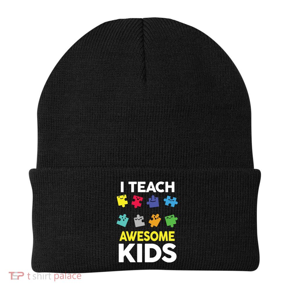 I Teach Awesome Kids Beanie