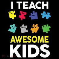 I Teach Awesome Kids Flatbill Hat