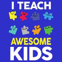 I Teach Awesome Kids 16 in Basic Backpack