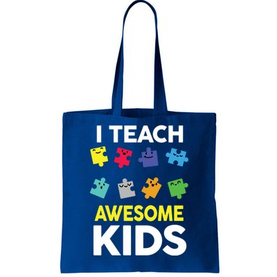 I Teach Awesome Kids Tote Bag