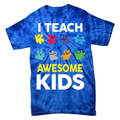 I Teach Awesome Kids Tie-Dye T-Shirt