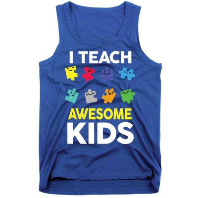 I Teach Awesome Kids Tank Top