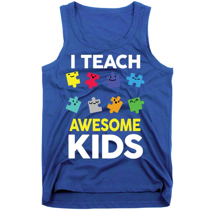 I Teach Awesome Kids Tank Top