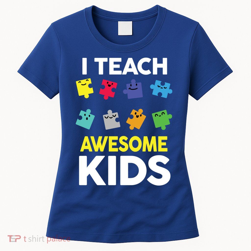 I Teach Awesome Kids Womens T-Shirt