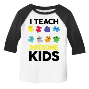 I Teach Awesome Kids Toddler Fine Jersey T-Shirt