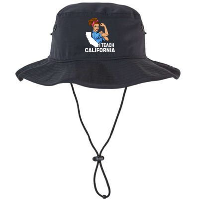 I Teach California State Union Teacher Strike Bucket Hat