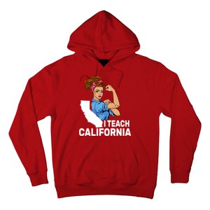 I Teach California State Union Teacher Strike Hoodie