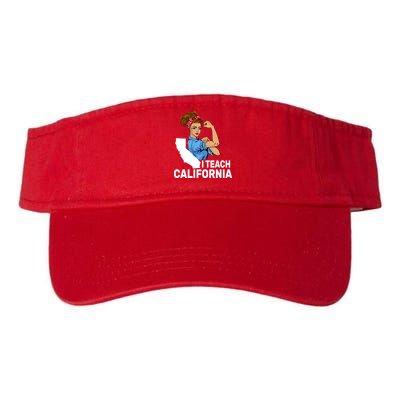 I Teach California State Union Teacher Strike Visor