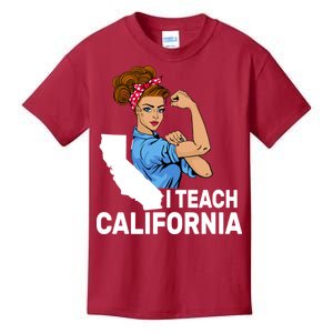 I Teach California State Union Teacher Strike Kids T-Shirt