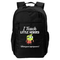 I Teach Little Heroes Backpack