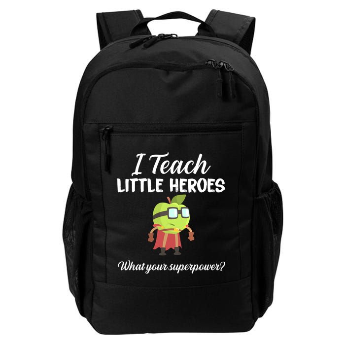 I Teach Little Heroes Backpack