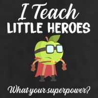 I Teach Little Heroes Adult Drive Performance Visor