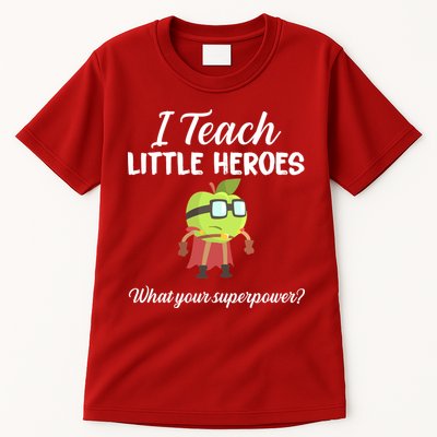 I Teach Little Heroes Tall T-Shirt
