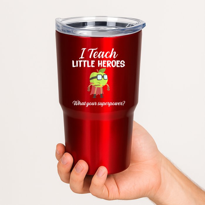 I Teach Little Heroes Tumbler
