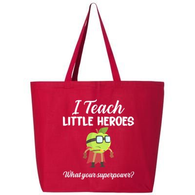 I Teach Little Heroes 25L Jumbo Tote