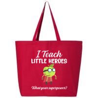 I Teach Little Heroes 25L Jumbo Tote