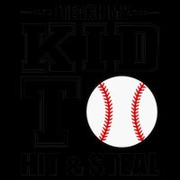 I Teach My Kid To Hit & Steal Baseball Mug