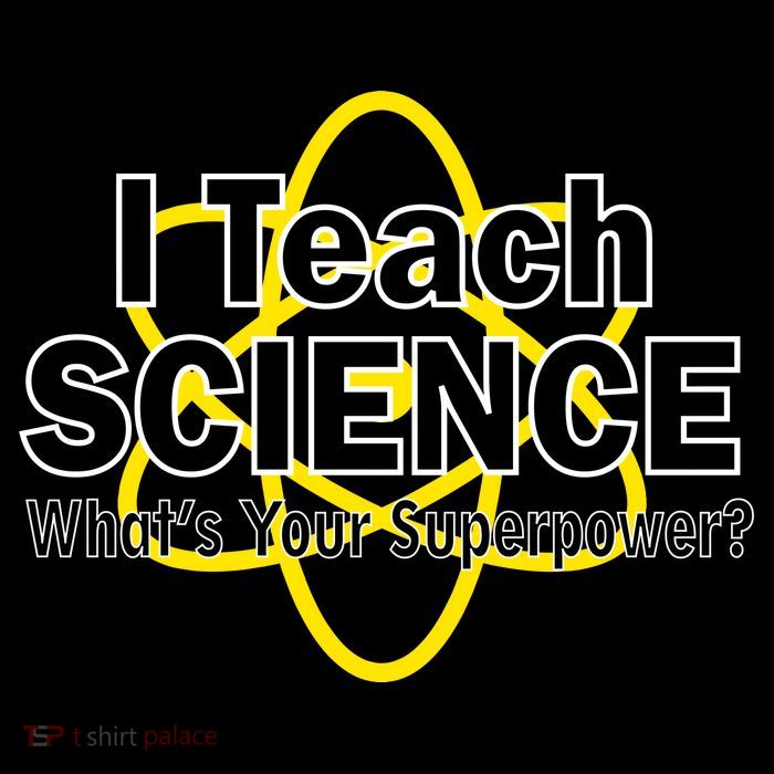 I Teach Science What's Your Superpower? Stripe Pom Pom Beanie