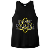 I Teach Science What's Your Superpower? Ladies PosiCharge Tri-Blend Wicking Tank