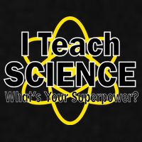 I Teach Science What's Your Superpower? Ladies PosiCharge Tri-Blend Wicking Tank