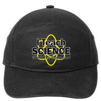 I Teach Science What's Your Superpower? 7-Panel Snapback Hat