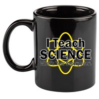 I Teach Science What's Your Superpower? 11oz C Handle Ceramic Mug