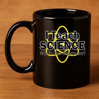 I Teach Science What's Your Superpower? 11oz C Handle Ceramic Mug